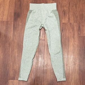 Gymshark Flex High Waist Heather Green Leggings